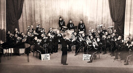 Southend United Supporters Club Band at Kursaal 1953 1.jpg