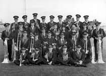Southend United Supporters Club Band at Roots Hall 1960.jpg